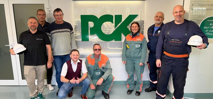 Wizyta Przedstawicieli Naftoserwis w rafinerii PCK oraz bazie magazynowej MVL i Rostock.